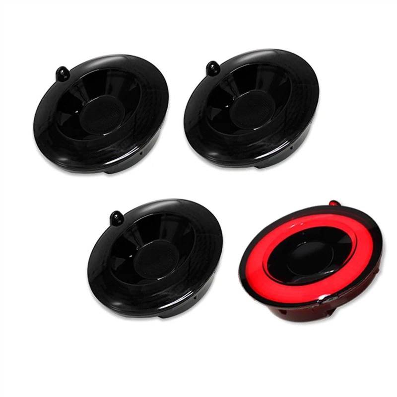 XYUOIS Auto RüCklicht Kompatibel Mit Chevrolet C6 Für Corvette 2005–2013 25958215 Rücklicht Rücklichtbaugruppen Hinten Laufen Fahren Parkleuchte Rücklicht Bremsleuchte(Black) von XYUOIS