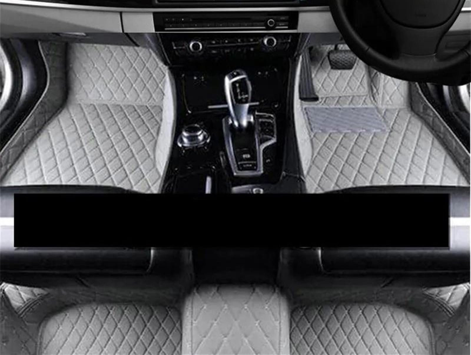 XYUOIS Fußmatten Auto Kompatibel Mit 5er E39 1996–2001 2002 2003 523i 525i 520i 520d Auto-Fußmatten Teppiche Schutzpolster Luxusmatte Teppiche Autozubehör(RHD,8) von XYUOIS