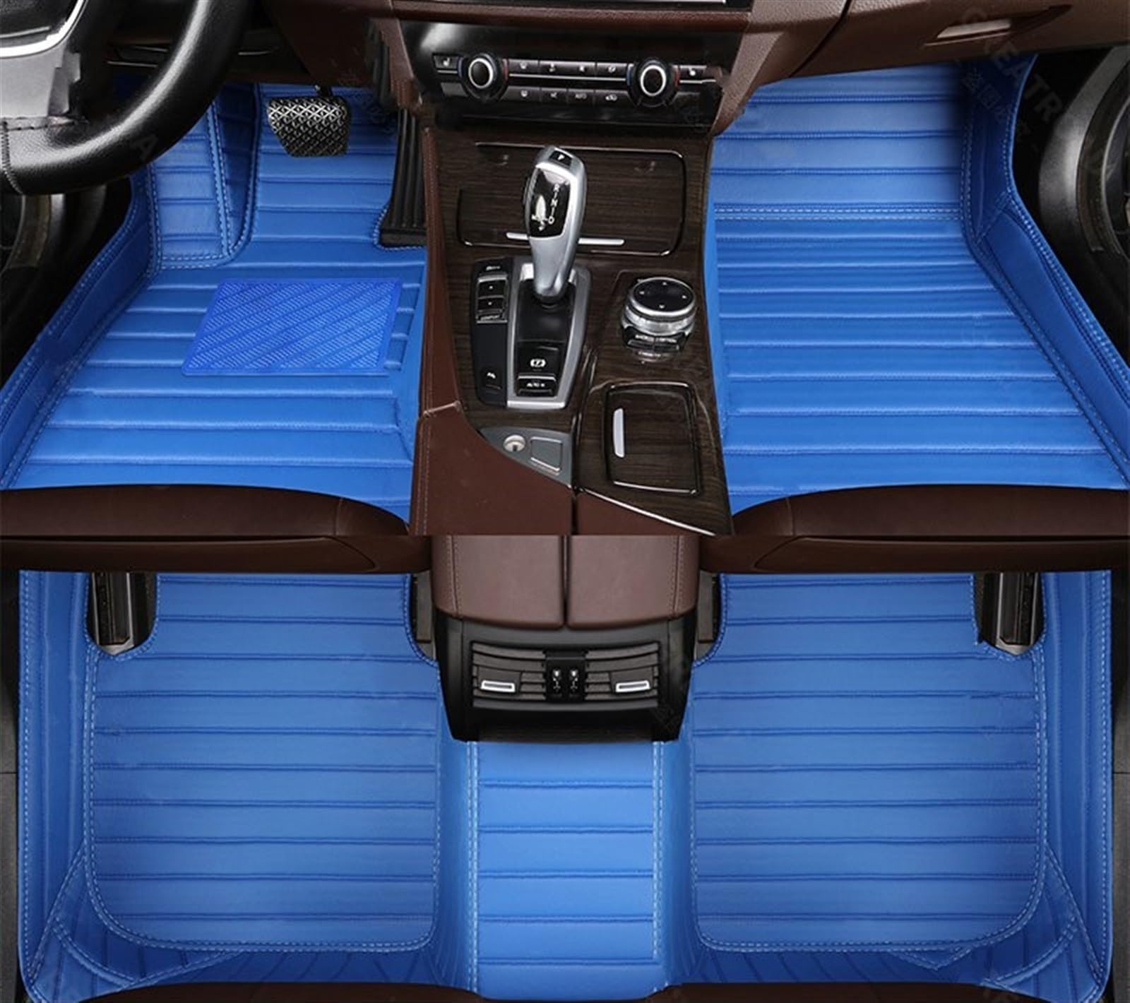 XYUOIS Fußmatten Auto Kompatibel Mit A6 Für Wagon Avant 2007 2008 2009 2010 2011 2012 2013 2014 2015 2016 2017 2018 Auto-Fußpolster, Auto-Fußmatten(7) von XYUOIS