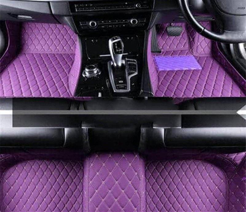 XYUOIS Fußmatten Auto Kompatibel Mit Accord 10 10. CV1 CV2 CV3 2018 2019 2020 2021 2022 Auto-Fußmatten, Auto-Fußpolster, Luxuriöser Teppich, Autozubehör(RHD,10) von XYUOIS