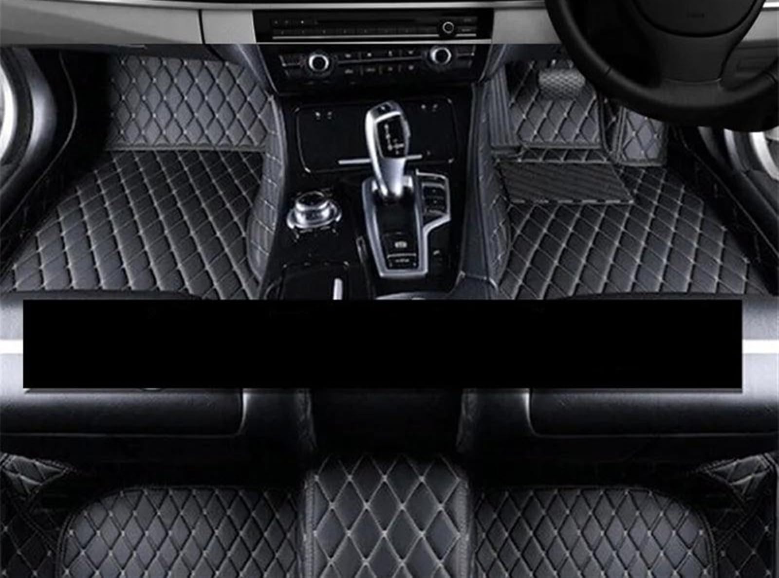 XYUOIS Fußmatten Auto Kompatibel Mit Hyundai Für Santa Fe TM 2019 2020 2021 2022 2023, Auto-Fußmatten, 7-Sitzer, wasserdichte Unterlage, Automatte, Teppich, Autozubehör, Teppich(RHD,3) von XYUOIS