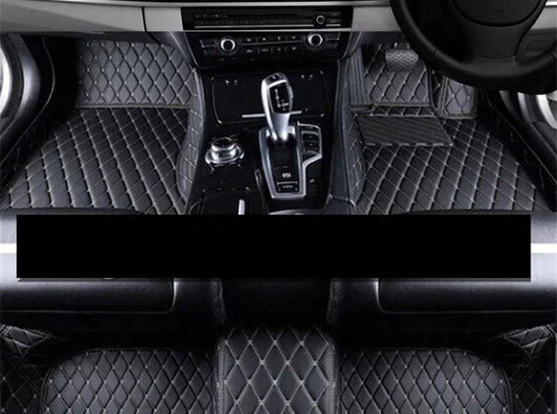 XYUOIS Fußmatten Auto Kompatibel Mit Hyundai Für Santa Fe TM 2019 2020 2021 2022 2023, Auto-Fußmatten, 7-Sitzer, wasserdichte Unterlage, Automatte, Teppich, Autozubehör, Teppich(RHD,3) von XYUOIS