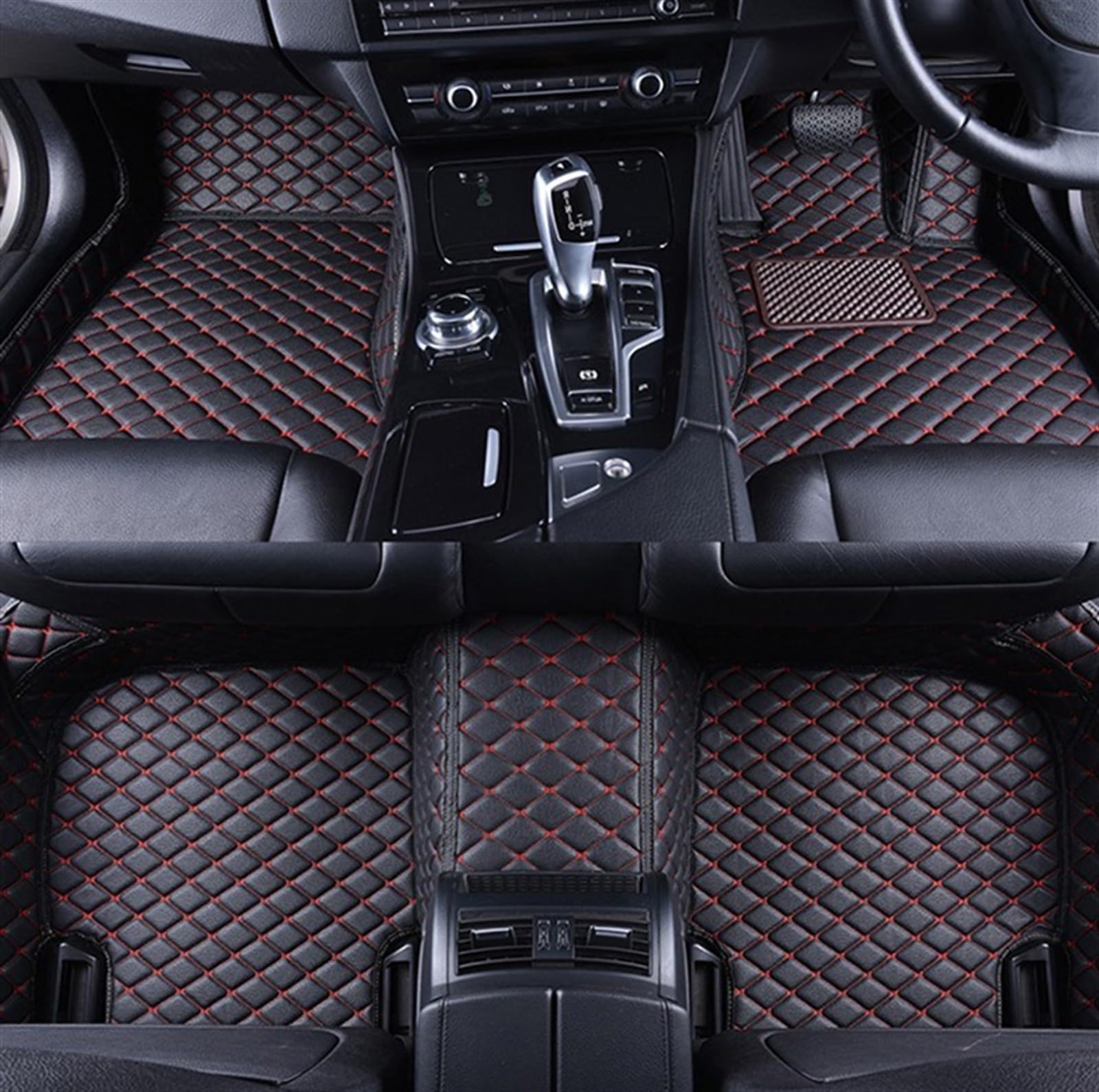 XYUOIS Fußmatten Auto Kompatibel Mit Mazda Für CX-8 2023 2022 2021 2020 2019 7 Sitze RHD Teppiche Auto-Fußmatten Auto-Innenraumabdeckungen Pads Zubehör Teppiche Fußpolster(5) von XYUOIS