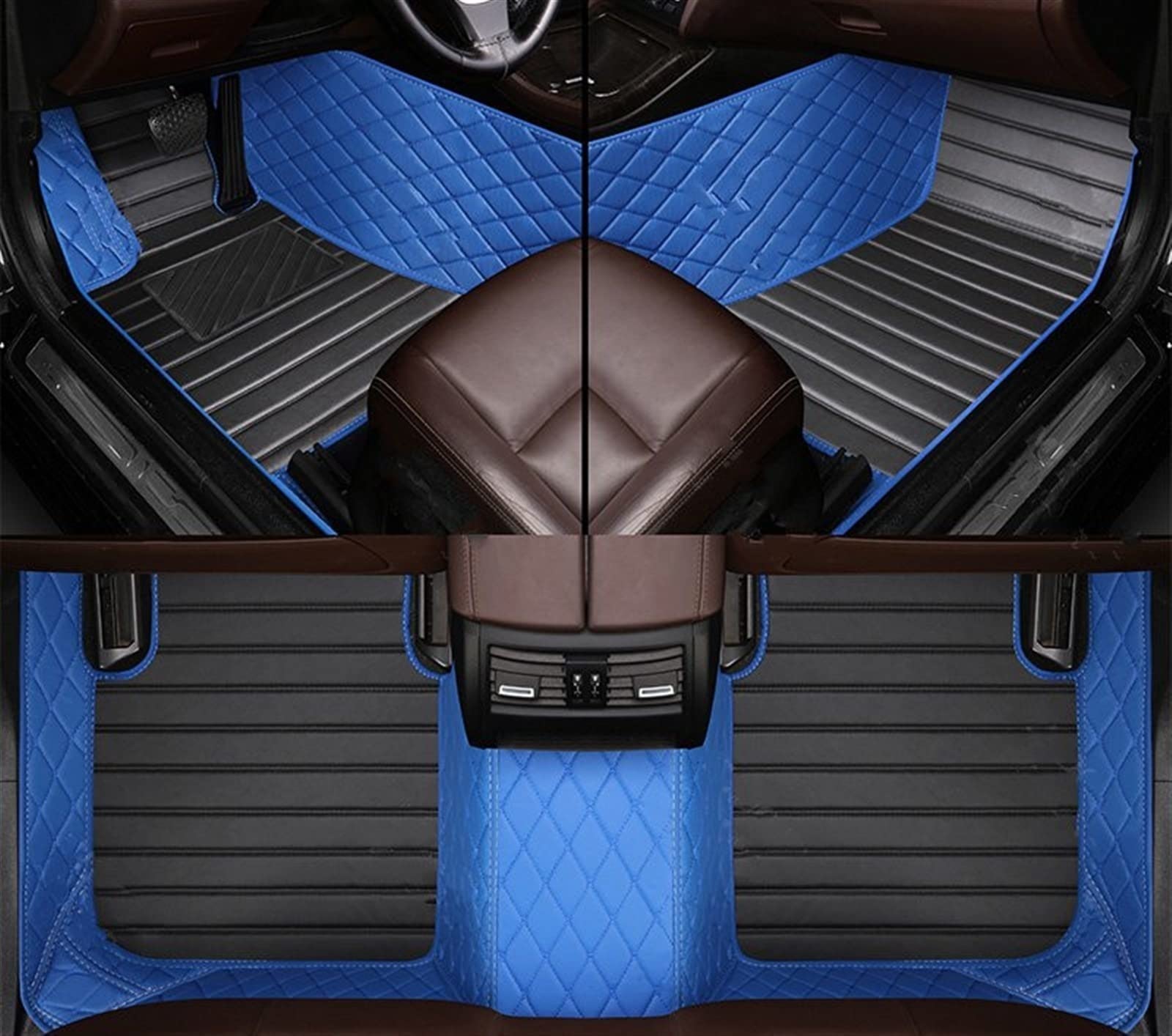 XYUOIS Fußmatten Auto Kompatibel Mit Mercedes Für Benz G-Klasse W463 2010 2011 2012 2013 2015 2016 2017 2018 Viertürige Auto-Fußmatten, Individuelle Auto-Fußpolster(10) von XYUOIS