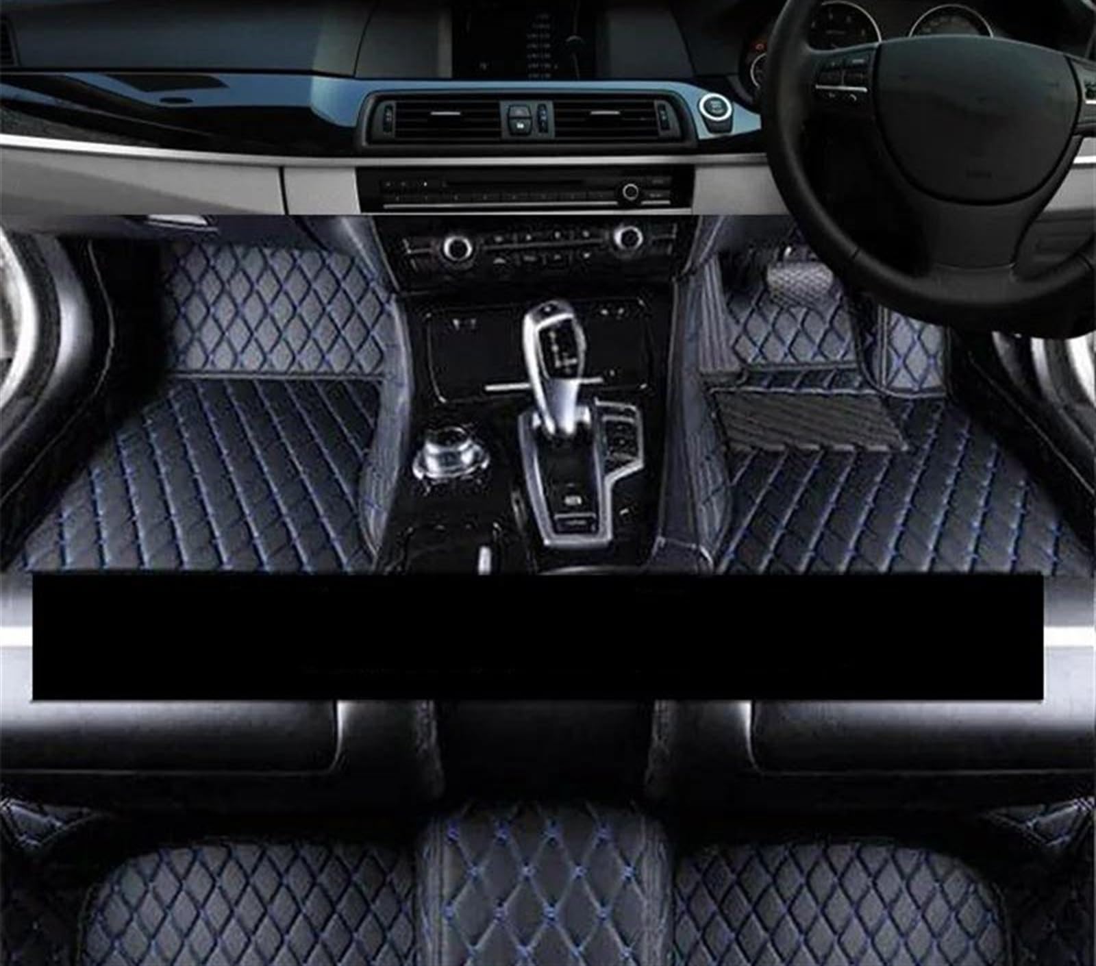 XYUOIS Fußmatten Auto Kompatibel Mit Mercedes Für Benz GLE W167 2020 2021 2022 2023 7-Sitzer-Auto-Fußmatten, Schmutzabweisende Teppiche, Anti-Rutsch-Matte, Autozubehör(RHD,4) von XYUOIS