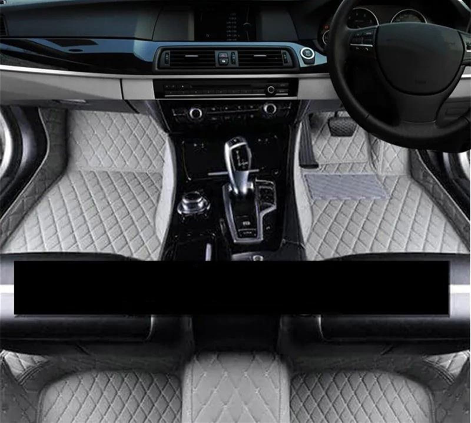 XYUOIS Fußmatten Auto Kompatibel Mit Mercedes Für Benz GLE W167 2020 2021 2022 2023 7-Sitzer-Auto-Fußmatten, Schmutzabweisende Teppiche, Anti-Rutsch-Matte, Autozubehör(RHD,8) von XYUOIS