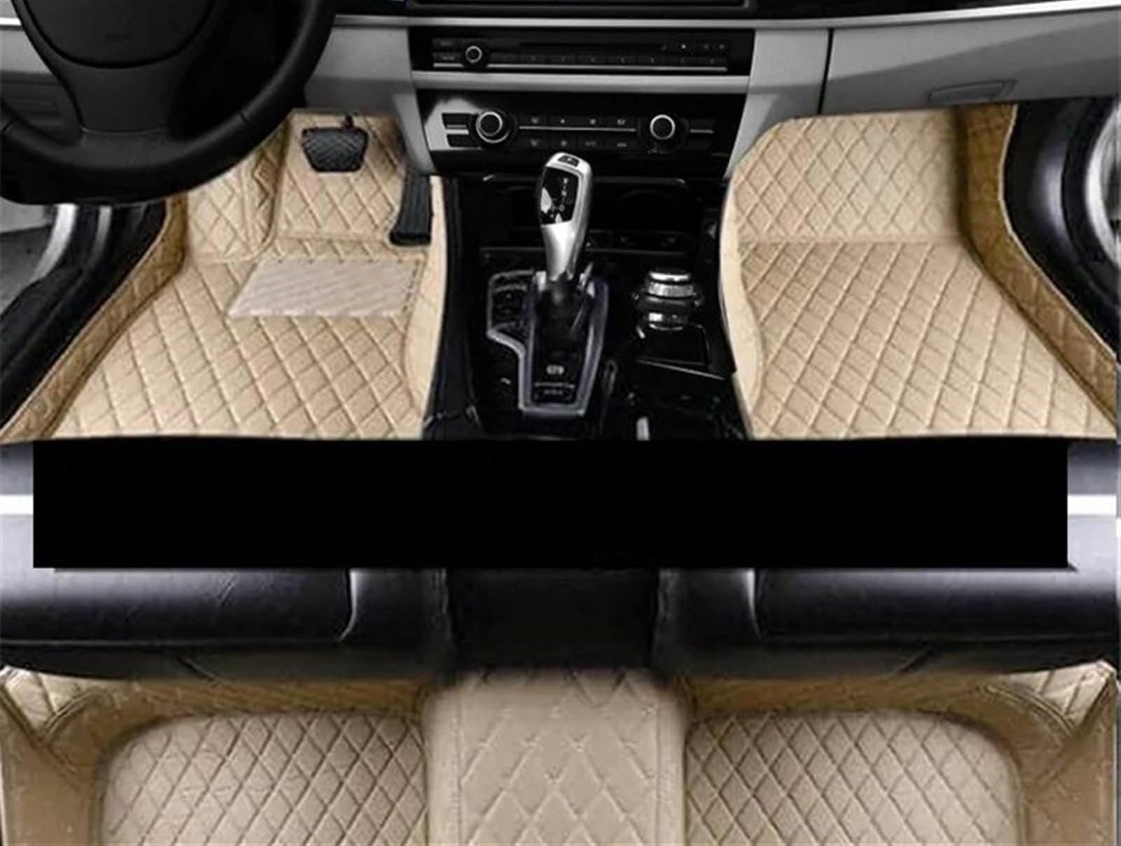 XYUOIS Fußmatten Auto Kompatibel Mit SEAT Für C&upra Für Formentor 2021 2022 2023 Für Nicht-Hybrid-Auto-Fußmatten, wasserdichte Schutzpolster, Teppich, Autozubehör(LHD,2) von XYUOIS