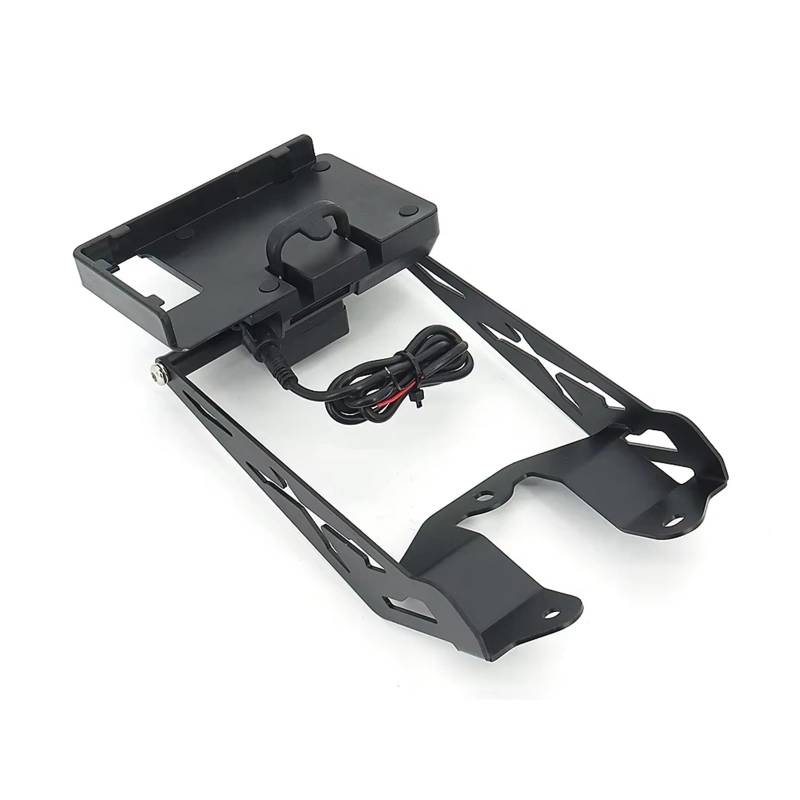XYUOIS Kompatibel Mit Ducati Für DesertX 937 2022 2023, Motorrad-GPS-Telefonnavigation, GPS-Plattenhalterung, Halter Anpassen, Motorradzubehör Halterungen für Navigationsgeräte(Black A) von XYUOIS