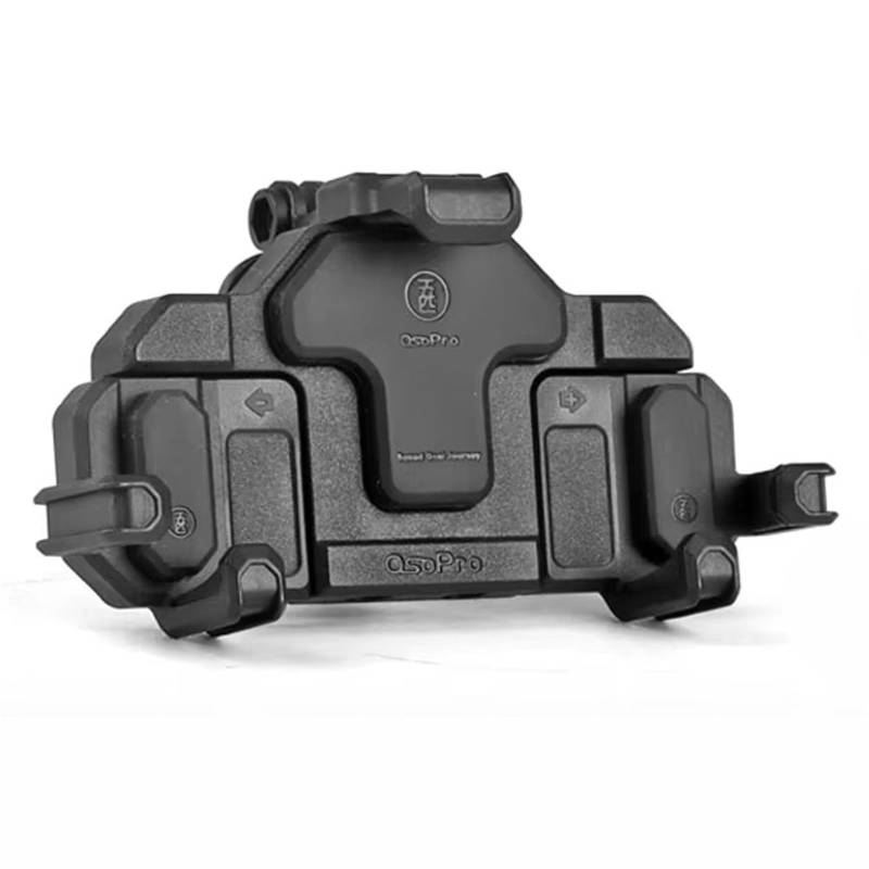XYUOIS Kompatibel Mit Ducati Für DesertX Für 937 2022 2023 2024 Motorrad-GPS Für Smartphone-Navigationshalterung Montage Stoßdämpferhalterung Halterungen für Navigationsgeräte(Black 14mm) von XYUOIS