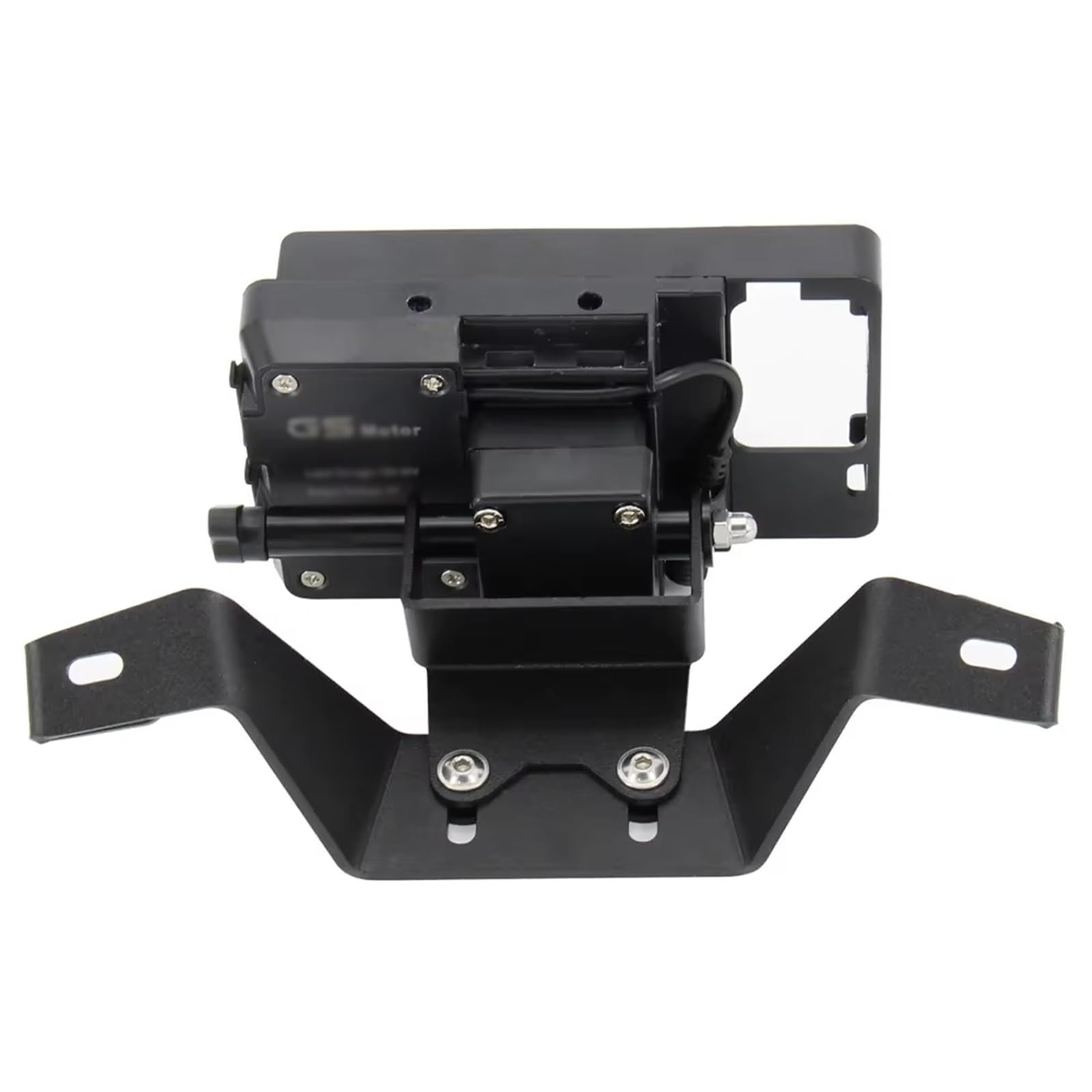 XYUOIS Kompatibel Mit Für C400X Motorradzubehör GPS-Handyunterstützung Navigationshalterung Adapter Montagehalter Zubehör Halterungen für Navigationsgeräte(Black B) von XYUOIS