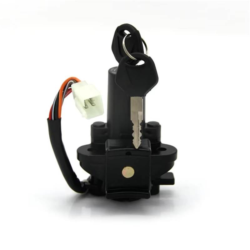 XYUOIS Kompatibel Mit Für KLX125 Für D-Tracker 2010 2011 2012 2013 2014 Motorrad Zündung Startschalter Sperre 27048-0585 zündschloss von XYUOIS