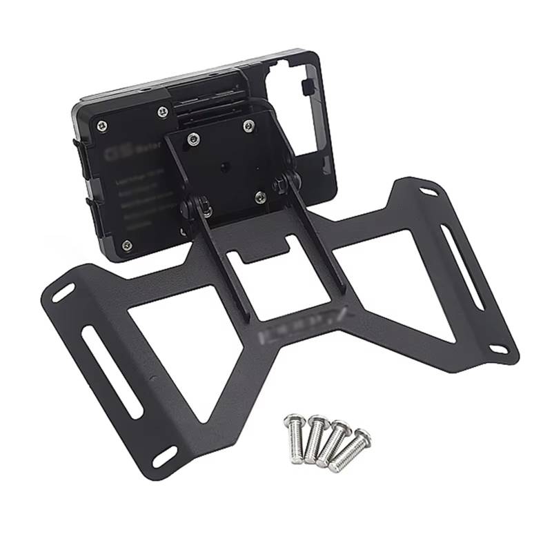 XYUOIS Kompatibel Mit Für Ninja Für Z1000SX 2017 2018 2019 2020 Motorradzubehör GPS-Navigationshalterung Telefonhalter Halterungen für Navigationsgeräte(Black C) von XYUOIS