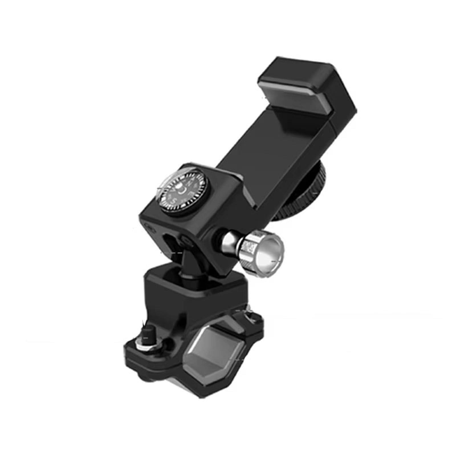 XYUOIS Kompatibel Mit NC750X 2014 2015 Motorrad-GPS-Telefonnavigation GPS-Plattenhalterung Halter Anpassen Motorradzubehör Halterungen für Navigationsgeräte(Black A) von XYUOIS
