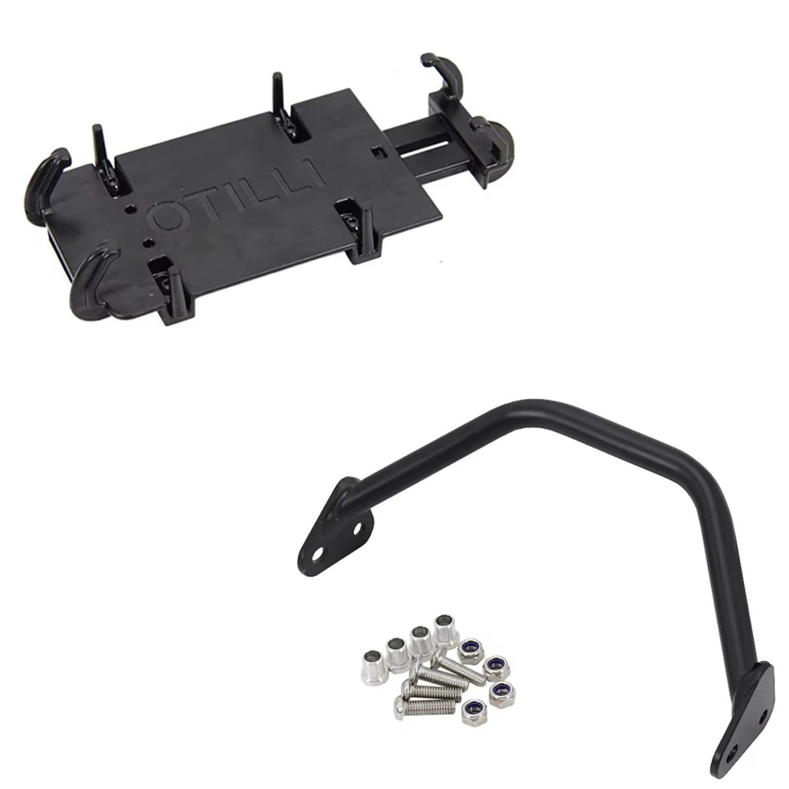 XYUOIS Kompatibel Mit S1000XR 2015 2016 2017 2018 2019 Motorradständerhalter Handy-GPS-Navigationshalterung Motorradzubehör Halterungen für Navigationsgeräte(Black AC) von XYUOIS