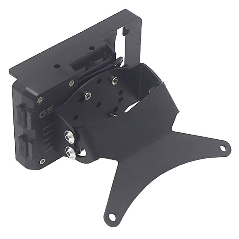 XYUOIS Kompatibel Mit Suzuki Für DL 650 Für V-Strom 650 2004 2005 2006 2007 2008 2009 2010 2011 GPS-Navigations-Handy-Lenkerhalterungsadapter Halterungen für Navigationsgeräte(Black B) von XYUOIS
