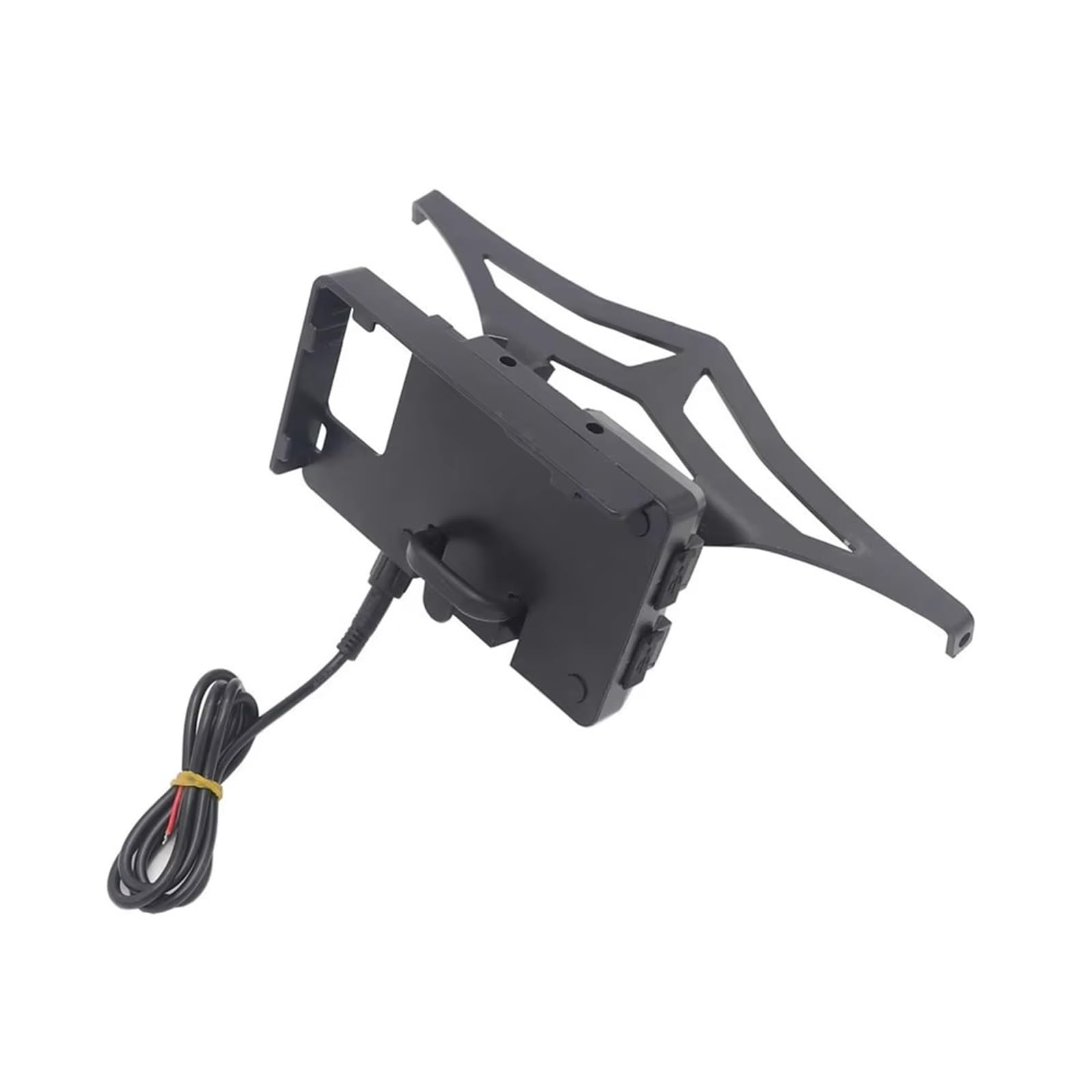 XYUOIS Kompatibel Mit VFR1200X Für Crosstourer 2016 2017 2018 2019 2020 Windschutzscheibenständerhalter Telefon Handy GPS-Navigationsplattenhalterung Halterungen für Navigationsgeräte(Black B) von XYUOIS
