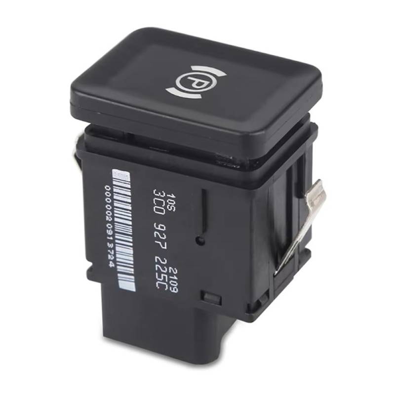 XYUOIS Kompatibel Mit VW Für Passat R36 B6 C6 Für Cc 2008 2009 2010 2011 Parkbremsschalter Elektronischer Bremsknopf Handbremsschalter 3C0927225C Bremslichtschalter von XYUOIS
