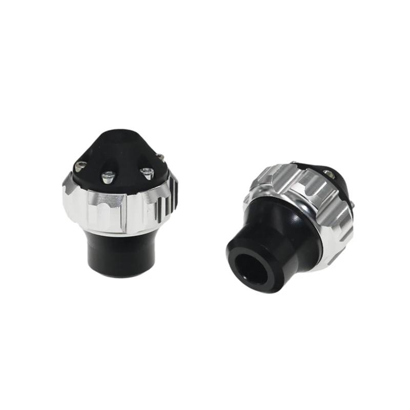 XYUOIS Kompatibel Mit Yamaha Für Motorrad-Universal-Frontrahmen-Schieberegler, Crash Cup-Pads, Anti-Drop-Kollisionskappe Motorrad Frame Sliders Gabel(Silver) von XYUOIS