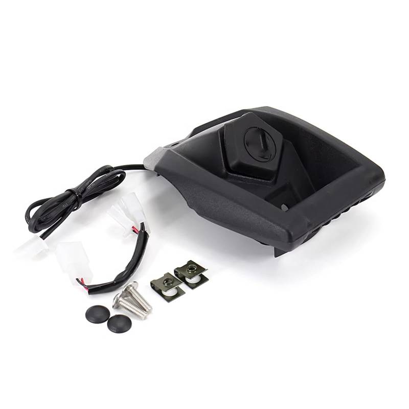XYUOIS Kompatibel Mit Yamaha Für X-Max 125 Für X-Max 400 2018 2019 2020 2021 Motorrad GPS-Navigationsplattenhalterung Handyständerhalter Halterungen für Navigationsgeräte von XYUOIS