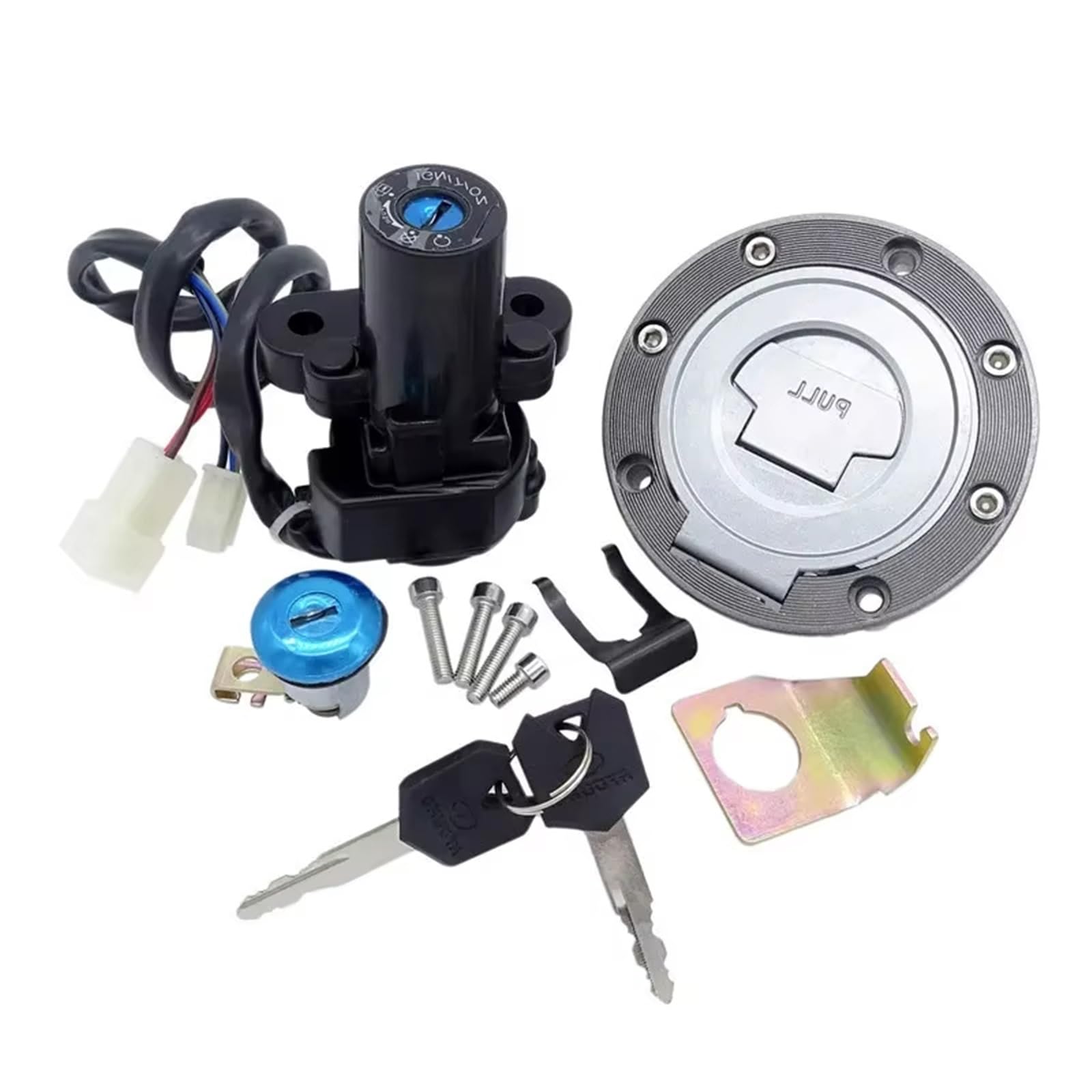 XYUOIS Kompatibel Mit Yamaha Für YZF Für R1 2007 2008 2009 2010 2011 Für R6 2004 2006–2011. Motorrad-Tankdeckel-Zündschloss Mit Schlüssel-Set zündschloss XYUOIS Kompatibel Mit Yamaha Für YZF Für R1 2007 2008 2009 2010 2011 Für R6 2004 2006–2011. Motorrad-Tankdeckel-Zündschloss Mit Schlüssel-Set zündschloss von XYUOIS