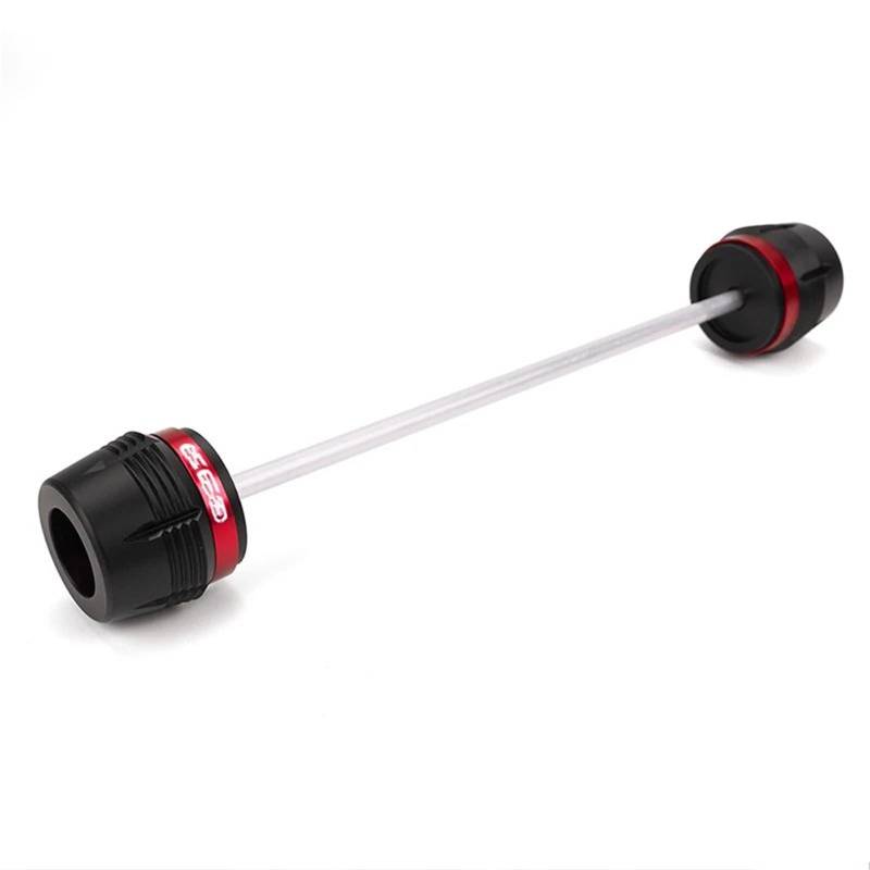 XYUOIS Kompatibel Mit Z650 Für Z 900 Für Ninja650 Abs 2017-2021 2022 2023 2024 Motorrad Vorderachse Rad Gabel Slider Crash Protector Motorrad Frame Sliders Gabel(Red-650) von XYUOIS