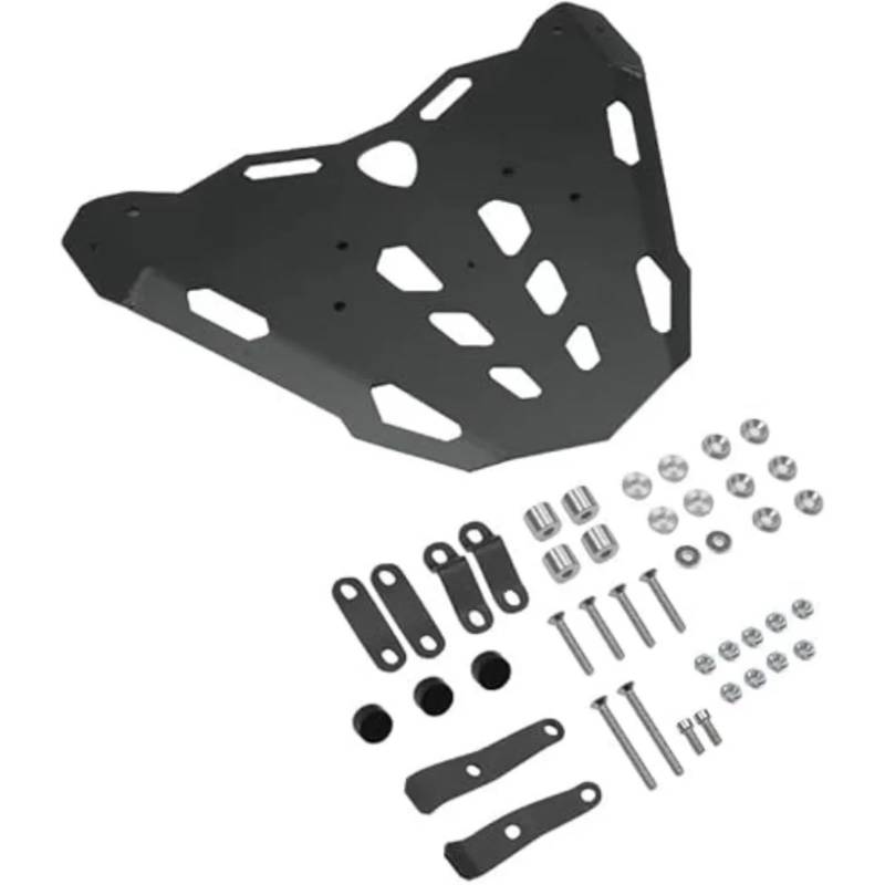 XYUOIS Motorrad-Solositz Hinten Kompatibel Mit Ducati Für Multistrada 950 Für Multistrada 1200 2015–2021. Motorrad-Hinterradgepäckträger, Halterung, Regalträger, Heckträger von XYUOIS