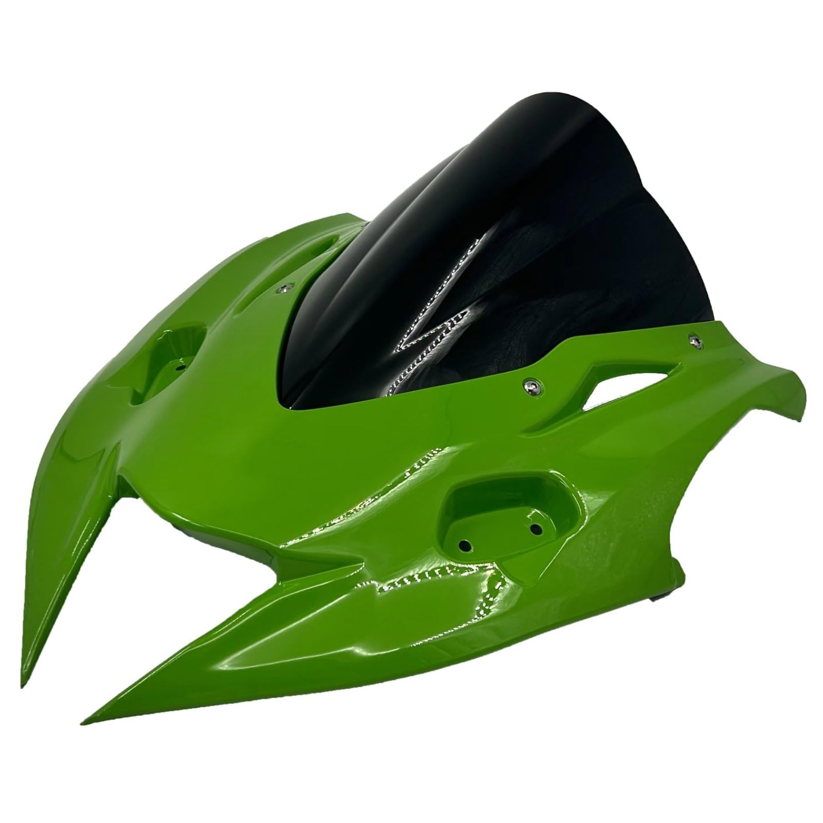 XYUOIS Motorrad Windshield Kompatibel Mit Für Ninja400 2019 2020 2021 2022 2023 2024 Motorrad-Windschutzscheibe Windschutz Deflektor Verkleidungsabdeckung(Multi-Colored 2) von XYUOIS