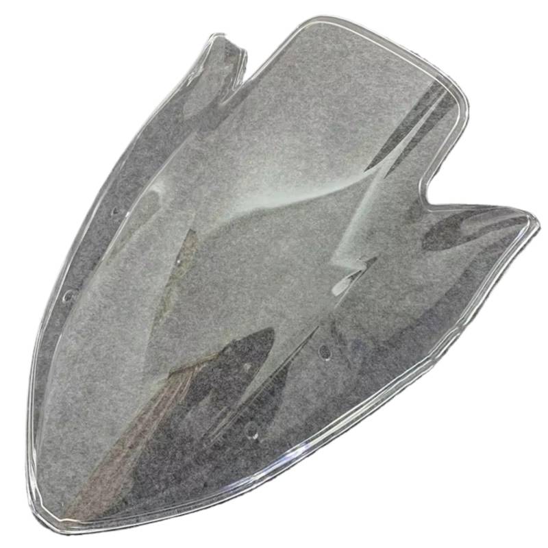 XYUOIS Motorrad Windshield Kompatibel Mit Für Z1000 2003 2004 2005 2006 Für Z750 2004 2005 2006 Motorrad-Windschutzscheibe Windabweiser Doppelblasen-Windschutzscheibe(Clear) von XYUOIS