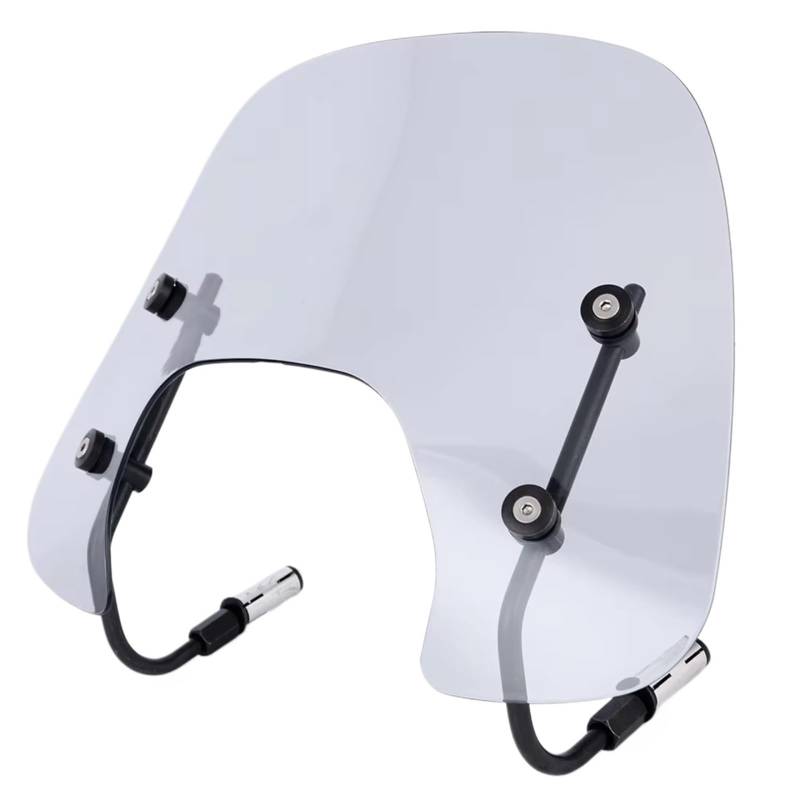 XYUOIS Motorrad Windshield Kompatibel Mit Vespa Für Sprint 150 2016 2017 2018 2019 2020 2021 2022 Motorrad-Windschutzscheibe Windschutzscheibe Windabweiser(Model 1) von XYUOIS