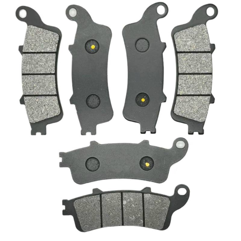 XYUOIS Motorräder Bremsbeläge Kompatibel Mit CBR1100XX Für Blackbird 1997 1998 1999 2000 2001 2002 2003 2004 Motorrad Vorne Hinten Bremsbeläge Pad Bremsen Bremsscheiben(Front Rear Pads) von XYUOIS