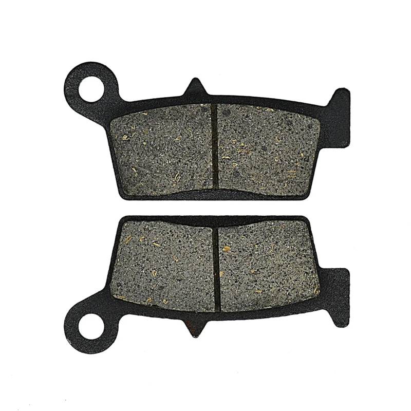 XYUOIS Motorräder Bremsbeläge Kompatibel Mit CR125R Für CRF230L CR250R CR500R Motorrad Vorne Hinten Bremsbeläge Bremsscheiben Motorrad Pad Bremsen Zubehör(1 Pair Rear) von XYUOIS