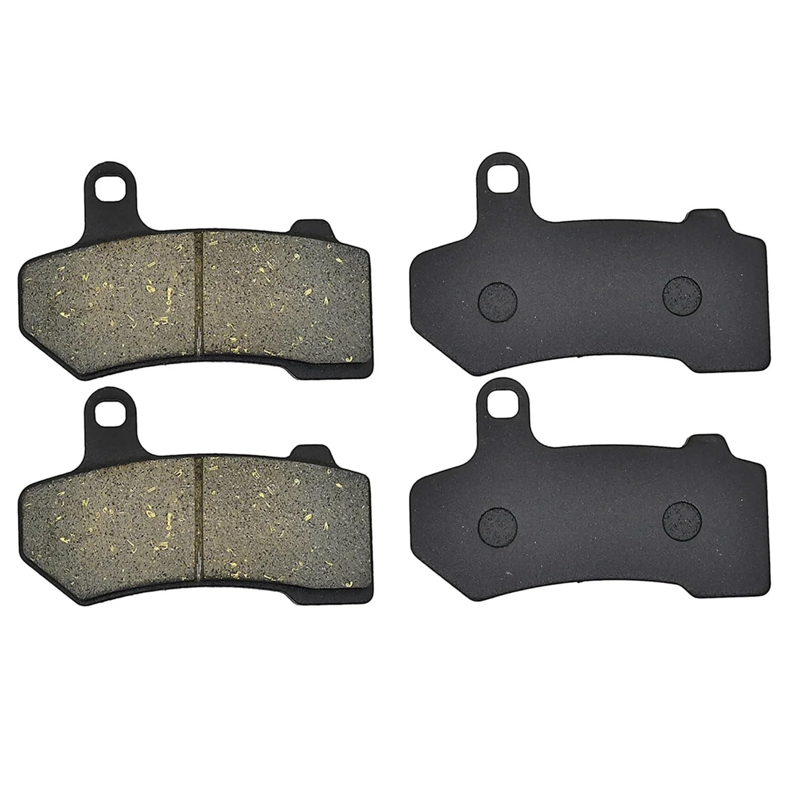 XYUOIS Motorräder Bremsbeläge Kompatibel Mit Flhrc Für Road Für King 2008 2009 2010 2011 2012 2013 2014 2015 2016 2017 2018 Motorrad Vorne Hinten Bremsbeläge Scheiben(2 Pair) von XYUOIS