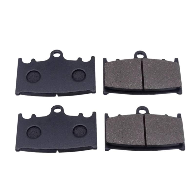 XYUOIS Motorräder Bremsbeläge Kompatibel Mit Für ZX-9R B1 B2 Für Ninja 1994 1995 Motorrad Vordere Heckbremsbeläge Bremsscheiben-Scheiben-Pad-Blockbremsen Ersatzteile(2 Pair Front Pads) von XYUOIS