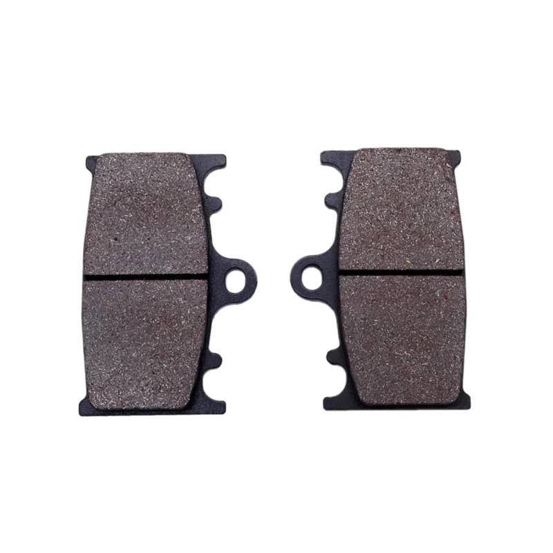 XYUOIS Motorräder Bremsbeläge Kompatibel Mit Suzuki Für GSXR 600 1997-2003 Für GSXR 750 2000-2003 Motorradbremsscheibensatz, Scheibenbremsbeläge Vorn Und Hinten, Zubehör(1 Pair Front) von XYUOIS
