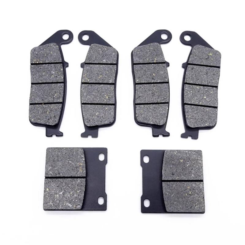 XYUOIS Motorräder Bremsbeläge Kompatibel Mit Suzuki Für Rf600 Für Rp Rr Rs Rt Rv Gn76a Rf400 RV 1993 1994 1995 1996 1997 Motorrad-Bremsbeläge Vorne Und Hinten(Front and Rear) von XYUOIS