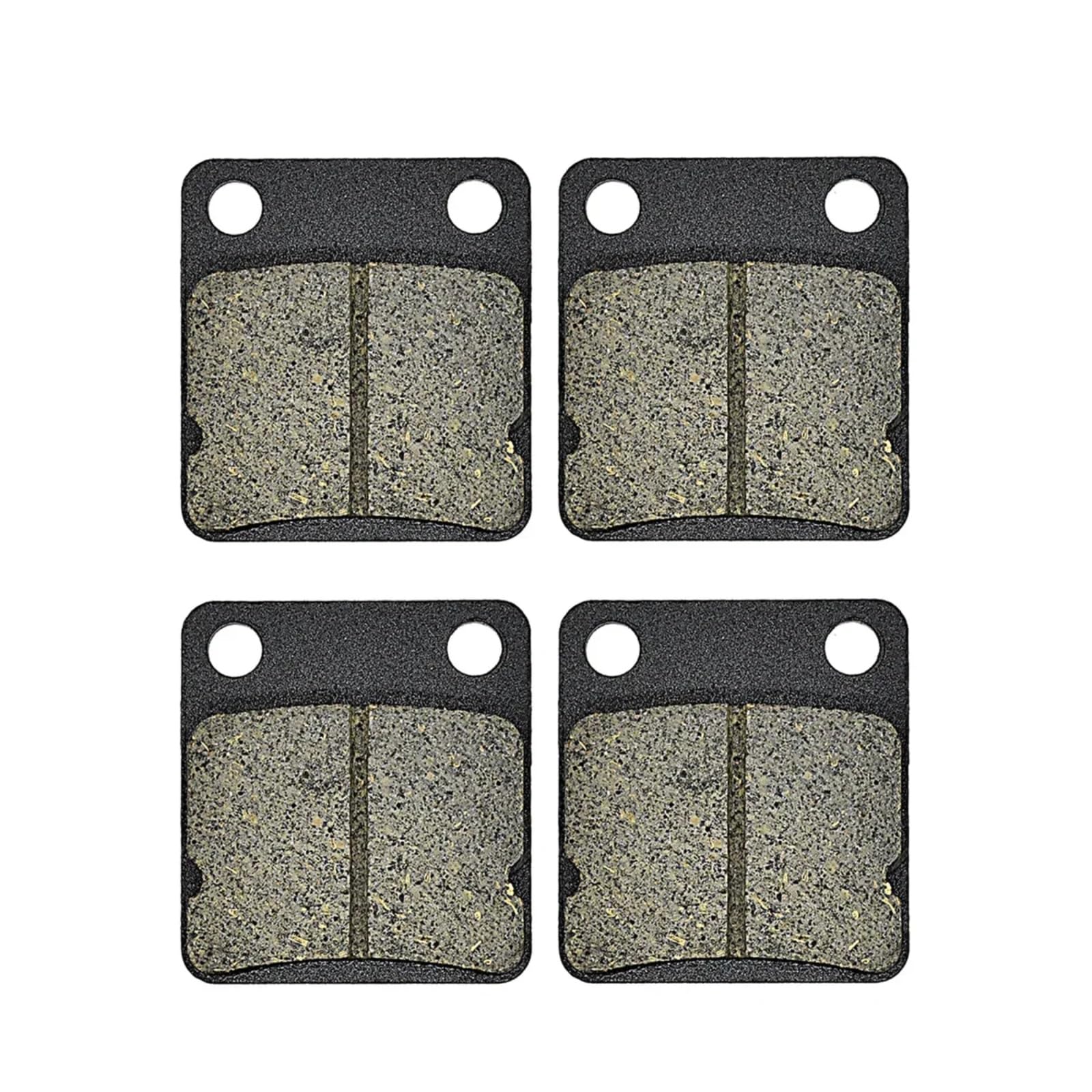 XYUOIS Motorräder Bremsbeläge Kompatibel Mit Yamaha Für ATV Für Wolverine Für Yfm 450 2006 2007 2008 2009 2010 Motorrad-Pad-Bremsen Zubehör Vordere Bremsbeläge(2 Pairs Front) von XYUOIS