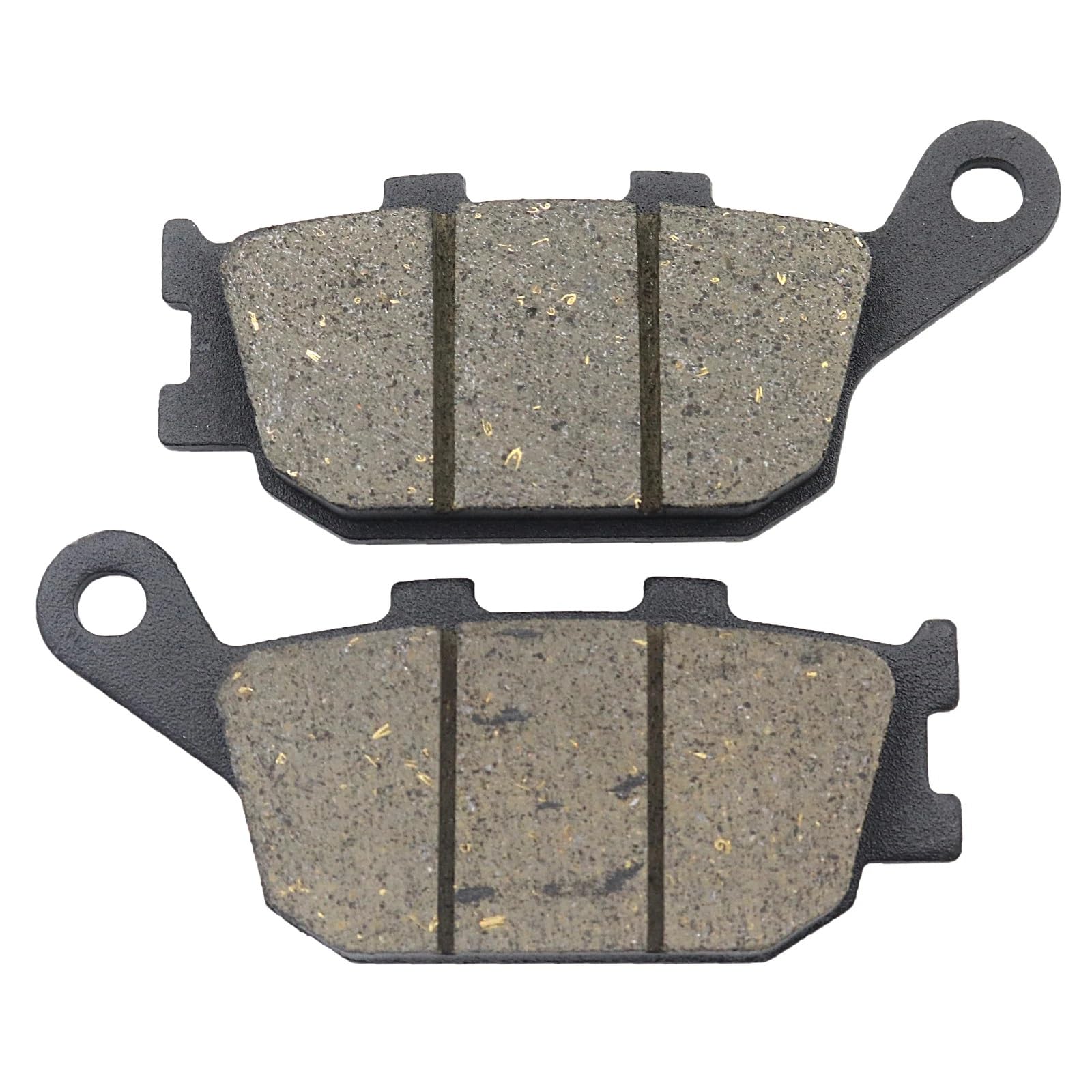 XYUOIS Motorräder Bremsbeläge Kompatibel Mit Yamaha Für Fz6-Ns Für 1b35 1b36 2005 2006 Motorrad Vorne Hinten Bremsbeläge Motorrad Bremsbelag Bremsen Zubehör Ersetzen(Rear) von XYUOIS
