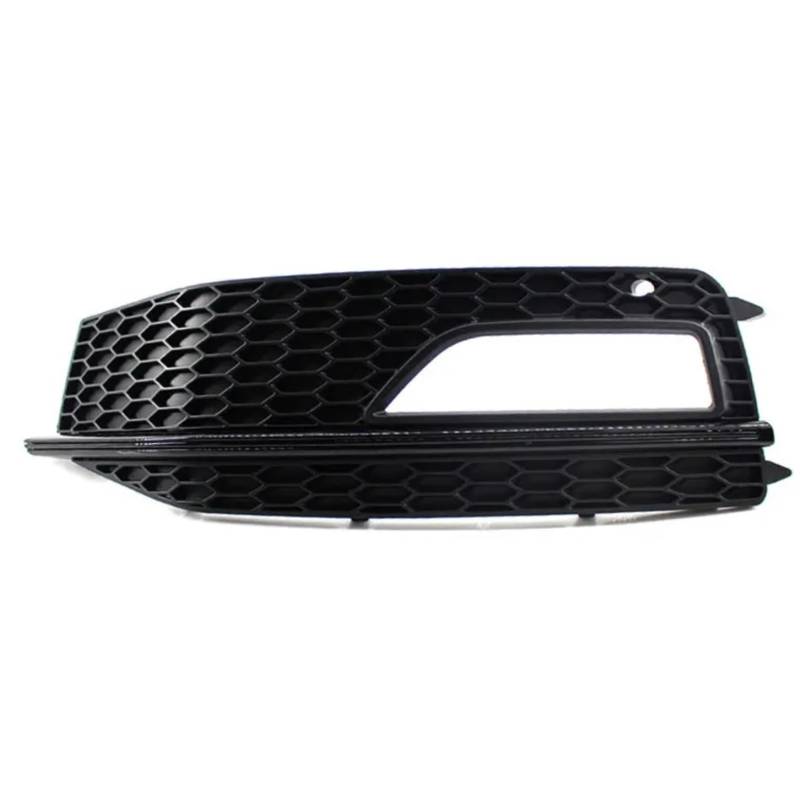 XYUOIS Nebelscheinwerfer Gitter Kompatibel Mit A4 Für Sline LB9 S4 2013 2014 2015 Auto Zubehör Frontschürze Unteren Kühlergrill Nebel Licht Gitter Abdeckung 8K0807681L 8K0807682M(Black 1 Left) von XYUOIS