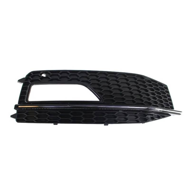 XYUOIS Nebelscheinwerfer Gitter Kompatibel Mit A4 Für Sline LB9 S4 2013 2014 2015 Auto Zubehör Frontschürze Unteren Kühlergrill Nebel Licht Gitter Abdeckung 8K0807681L 8K0807682M(Chrome 1 Right) von XYUOIS