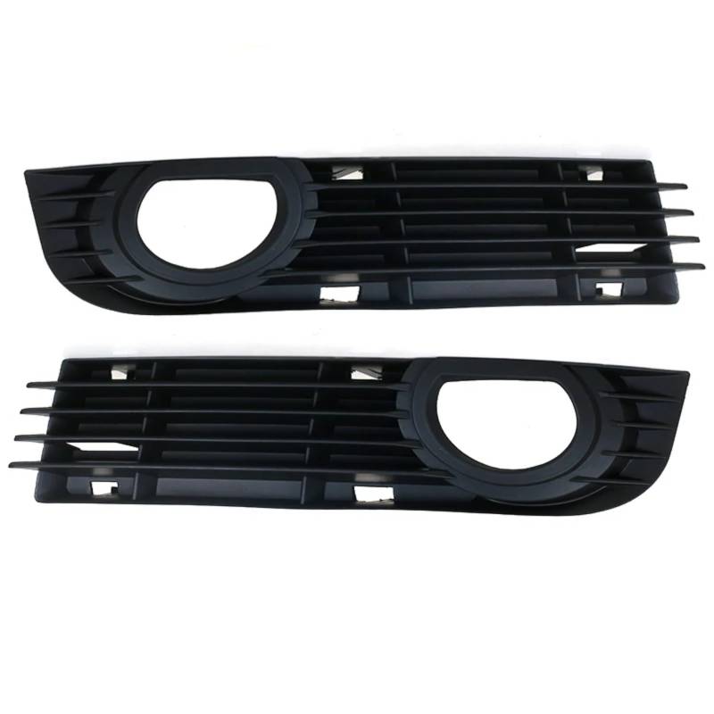 XYUOIS Nebelscheinwerfer Gitter Kompatibel Mit A8 Für D3 2005 2006 2007 4E0807682AD Auto Frontstoßstange Nebelscheinwerfer Lampengitter Kühlergrills Grillabdeckung 4E0807681AD(1pair) von XYUOIS