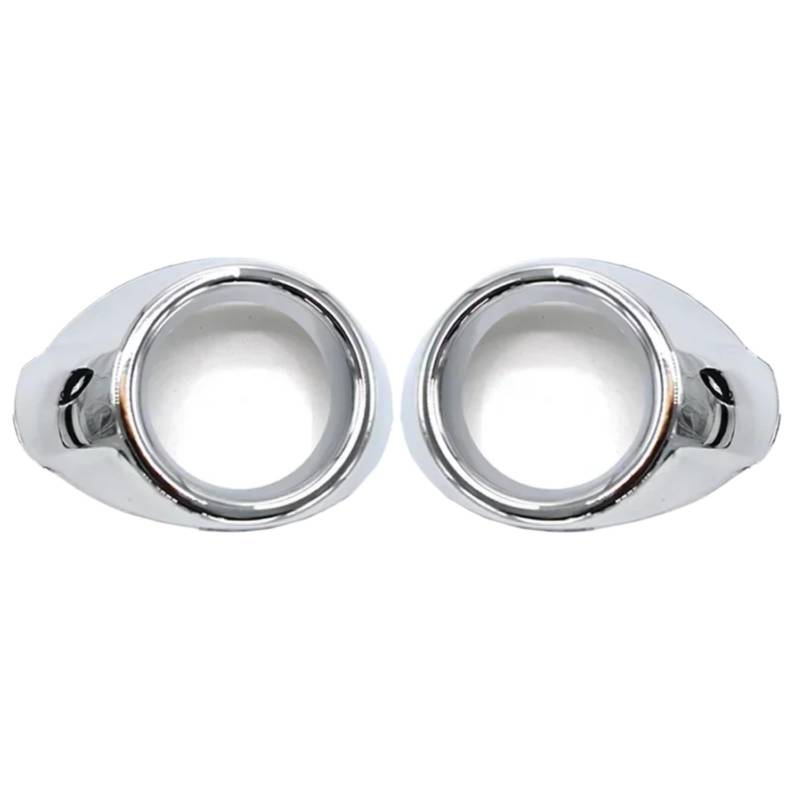 XYUOIS Nebelscheinwerfer Gitter Kompatibel Mit Ford Für Focus 2012 2013 2014 Ersatz-Nebelscheinwerfer-Kühlergrill-Abdeckung, Nebellampenrahmen, Dekorationsgitter(2PCS Silvery l and r) von XYUOIS