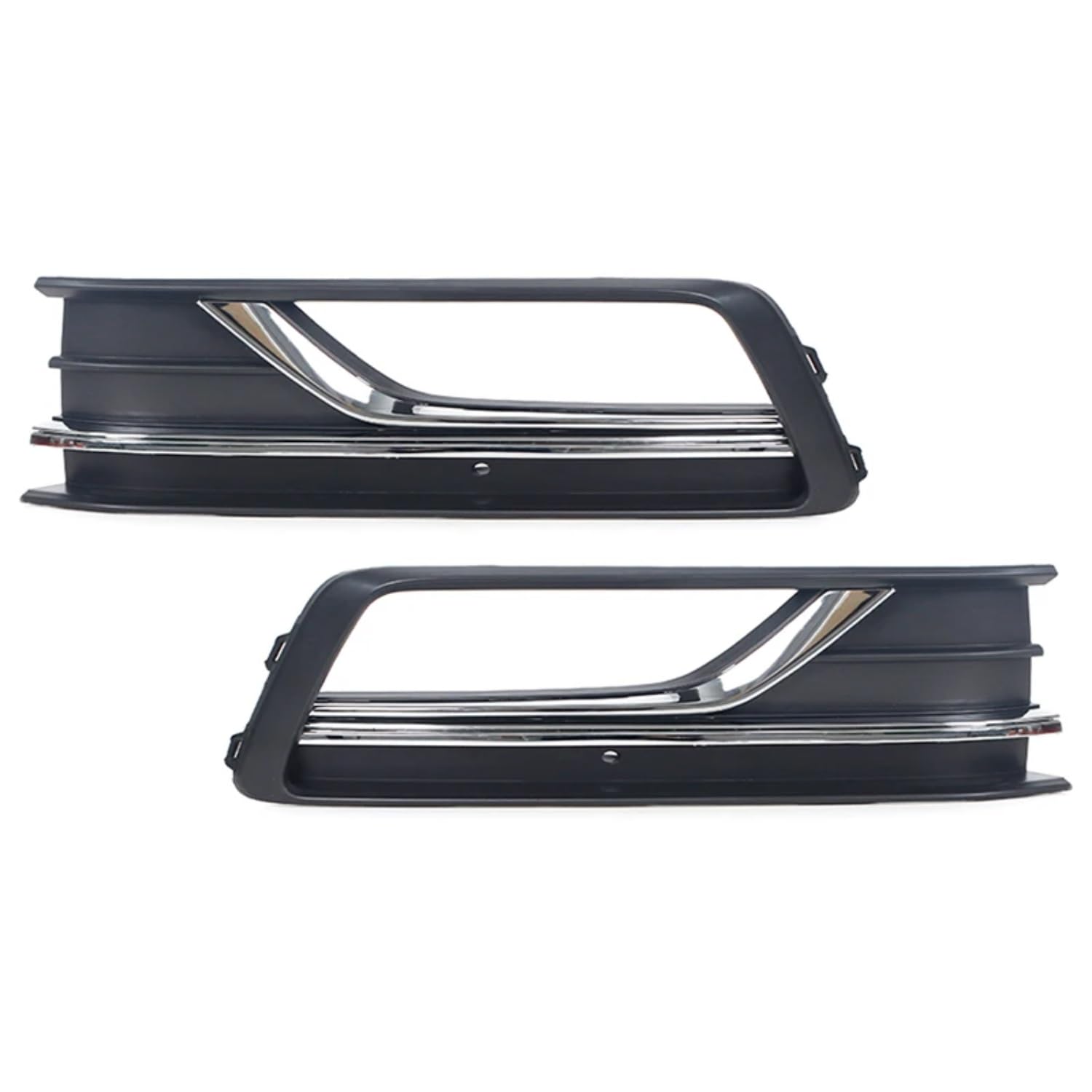 XYUOIS Nebelscheinwerfer Gitter Kompatibel Mit Vw Für Passat Für Nms 2016 2017 2018 Front Stoßstange Nebel Licht Kühlergrill Grill Abdeckung Licht Abdeckung 56D853665C 56D853666C(1 Pair) von XYUOIS