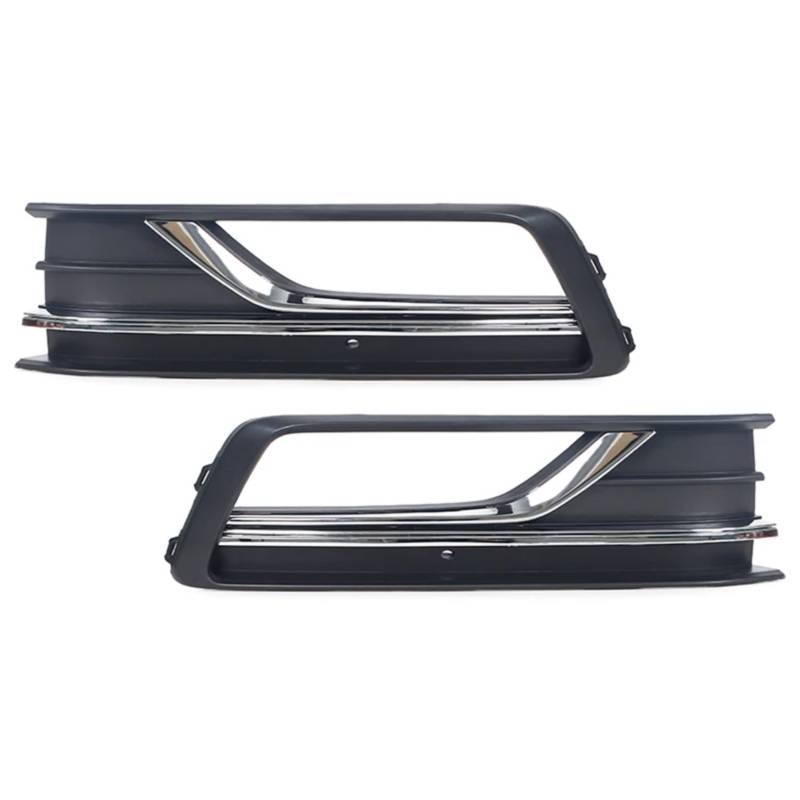 XYUOIS Nebelscheinwerfer Gitter Kompatibel Mit Vw Für Passat Für Nms 2016 2017 2018 Front Stoßstange Nebel Licht Kühlergrill Grill Abdeckung Licht Abdeckung 56D853665C 56D853666C(1 Pair) von XYUOIS