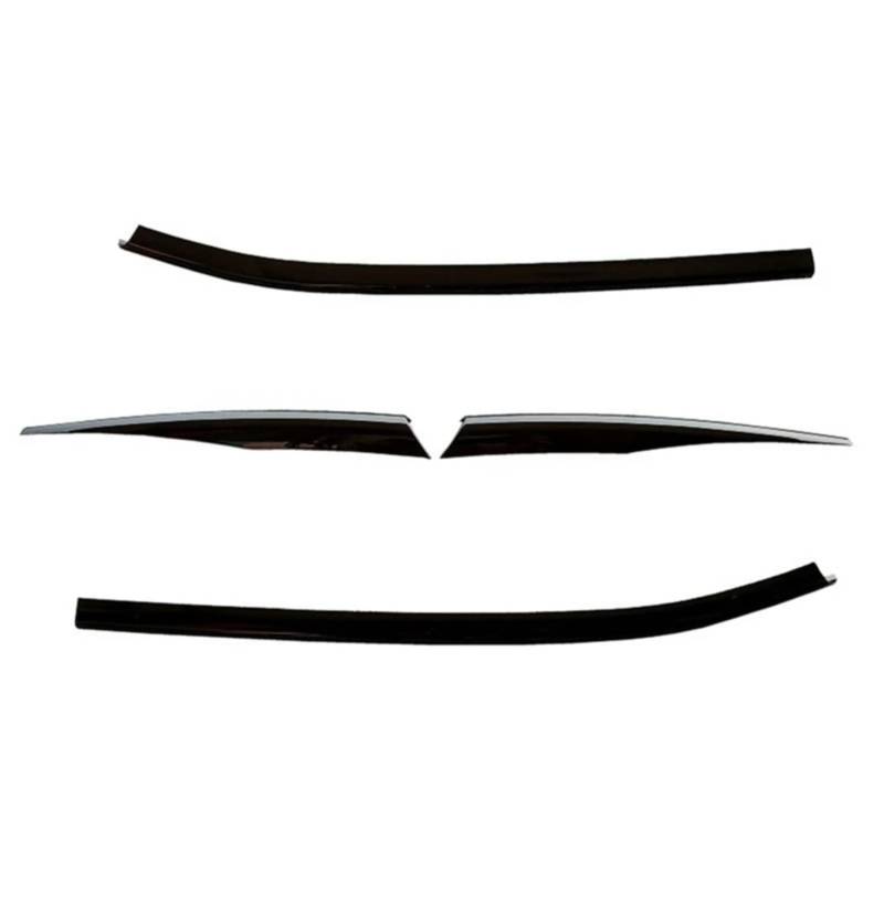 XYUOIS Nebelscheinwerfer Gitter Kompatibel Mit Vw Für Tiguan Für Rline 2017 2018 2019 2020 2021. Frontgrill-Formstreifen, Nebelscheinwerfer-Kühlergrill-Abdeckung, Vorderer Mittelgrill von XYUOIS