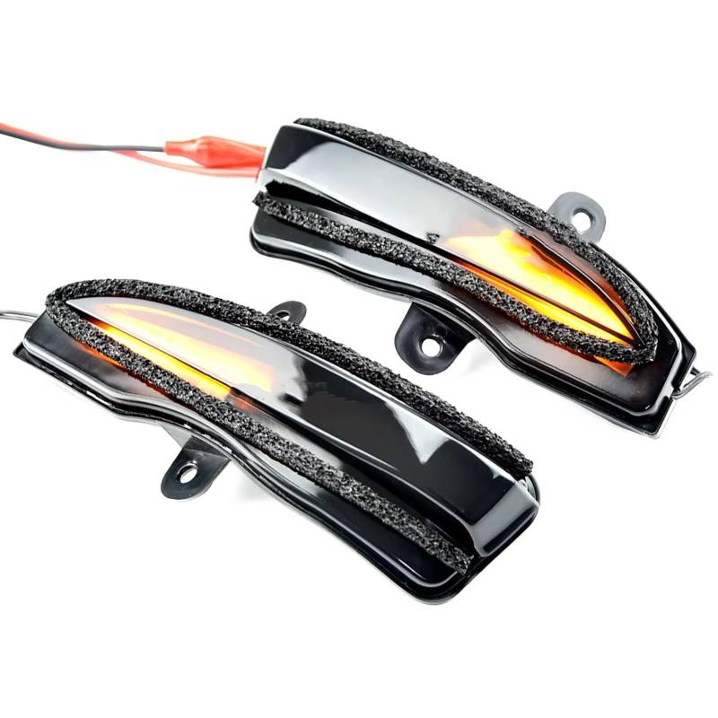 XYUOIS Positionslicht Kompatibel Mit Mazda Für CX-3 2015 2016 2017 2018 Dynamisches Auto-Blinker-Seitenspiegel-Markierungs-Blinker-Licht-Lampen-Zubehör von XYUOIS