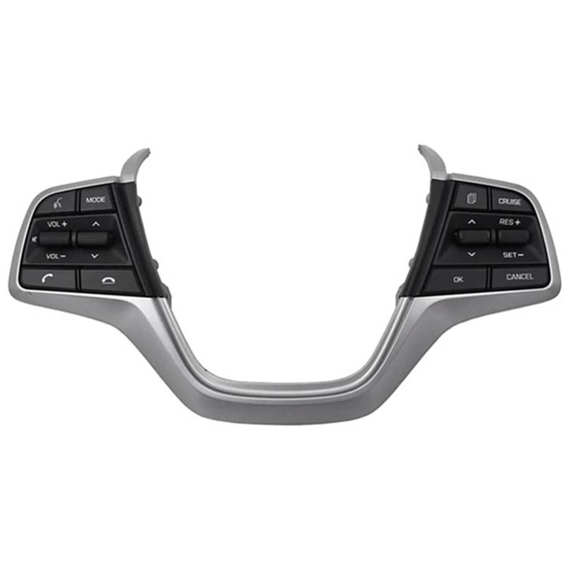 XYUOIS Schalter Lenkradsteuerung Kompatibel Mit Hyundai Für Elantra 2017 2018 96700-F2210 Lenkradfernbedienungsschalter Assy Lenkrad-Tempomattasten von XYUOIS