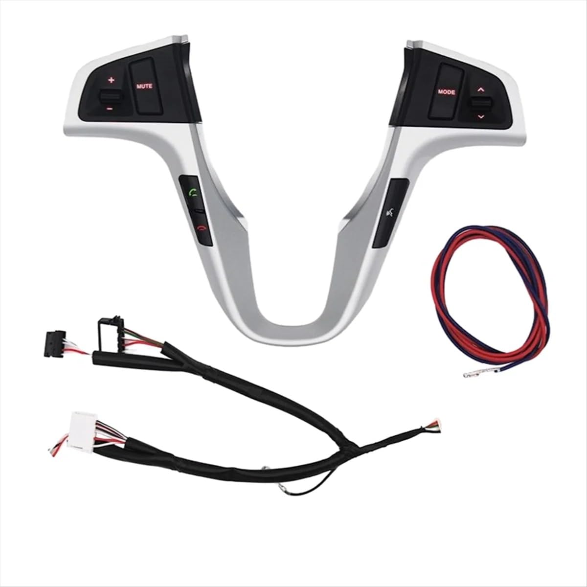 XYUOIS Schalter Lenkradsteuerung Kompatibel Mit Hyundai Für Solaris Für Accent 2011–2015 96700-1R0304X Multifunktions-Lenkradschalter Mit Kabelbaum. Autozubehör LHD XYUOIS Schalter Lenkradsteuerung Kompatibel Mit Hyundai Für Solaris Für Accent 2011–2015 96700-1R0304X Multifunktions-Lenkradschalter Mit Kabelbaum. Autozubehör LHD von XYUOIS