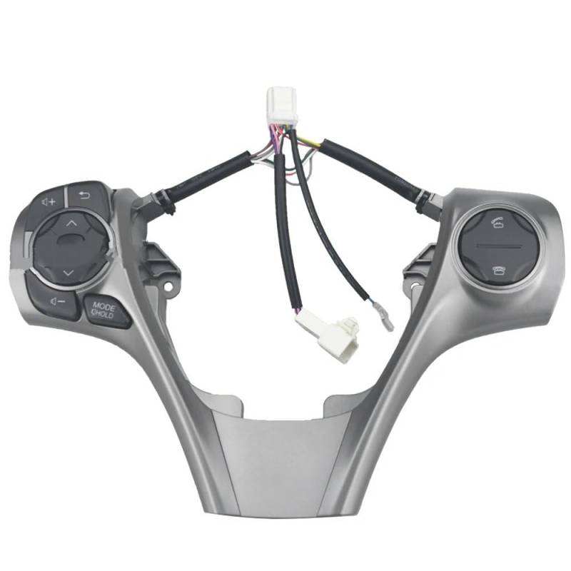 XYUOIS Schalter Lenkradsteuerung Kompatibel Mit Toyota Für Camry 2.0S 2012 2013 2014 2015 2016 Kombischalter Multifunktions-Lenkrad Audio-Tempomat-Taste von XYUOIS