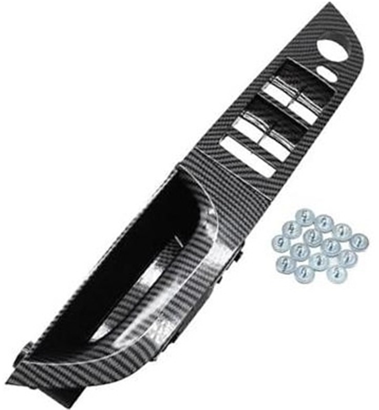 XYWOPO, for, 3er E90 E91 316 318 320 325 328i 2004 2005 2006 2007 2008 2009-2012 LHD RHD Innentür-Armlehnen-Zuggriff Auto-Innentürgriff(Black Lhd Low Model Short) von XYWOPO