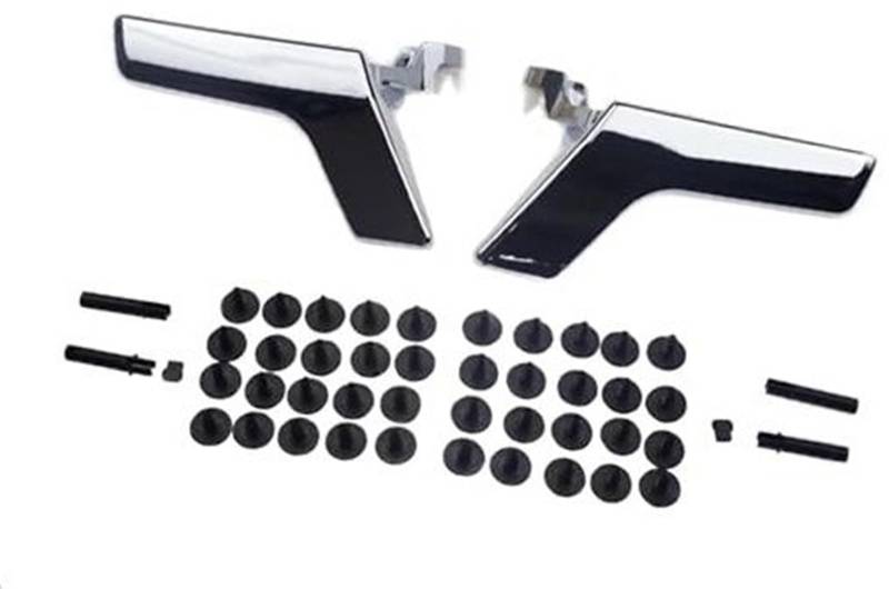 XYWOPO 2047201171 2047208670 for W204 X204 for C-Klasse for GLK-Klasse Innen Tür Griff Pull Reparatur Kit Vorne Hinten Links Rechts Auto-Innentürgriff(Black Left Right Pair) von XYWOPO